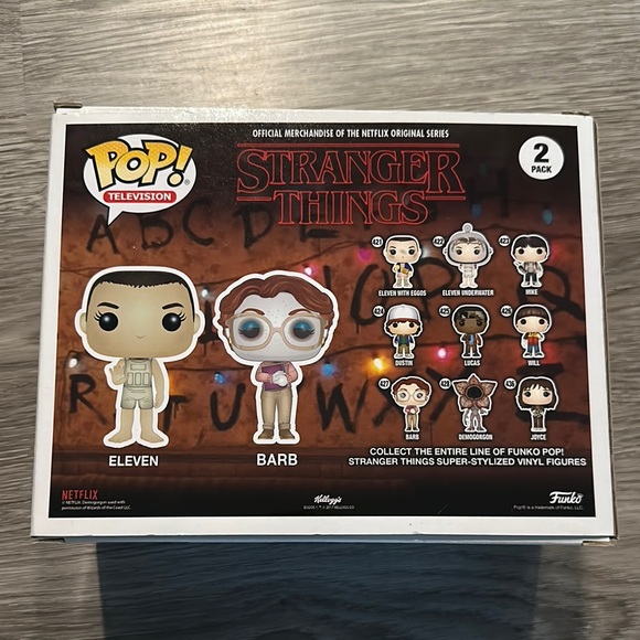 Funko Pop! Stranger Things Upside Down Eleven and Barb - Picture 4 of 5